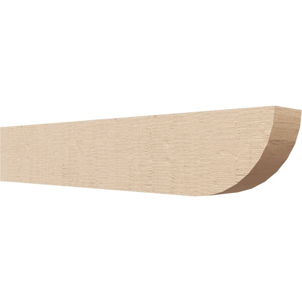 Ekena Millwork 4in. W x 6in. H x 32in. L Durham Woodgrain TimberThane Rafter Tail, Primed Tan RFTUR04X06X32DURRCPR - main
